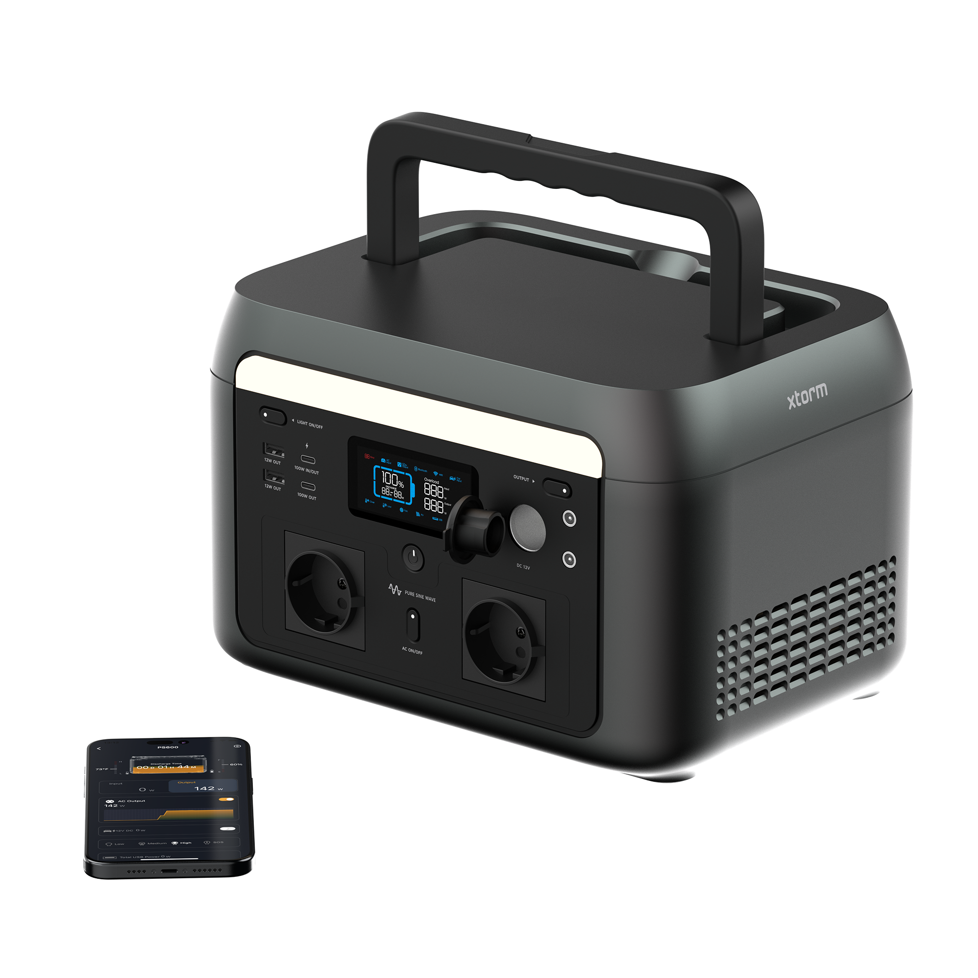 Xtorm Portable Power Station 600W - Afbeelding 4